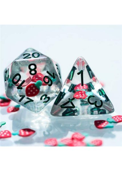 DICE 7-set: Strawberry